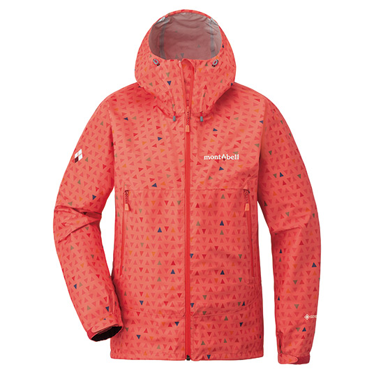 レインダンサー プリントジャケット Women's レッド