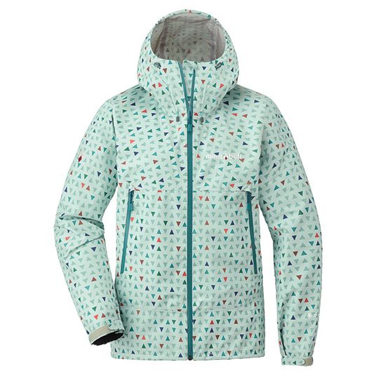 レインダンサー プリントジャケット Women's ライトブルー