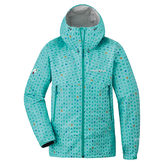 レインダンサー プリントジャケット Women's ターコイズ