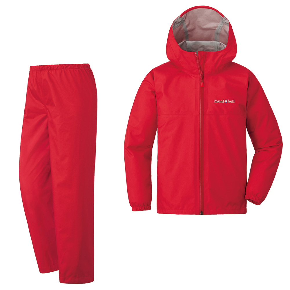 レイントレッカー Kid's 130-160 レッド
