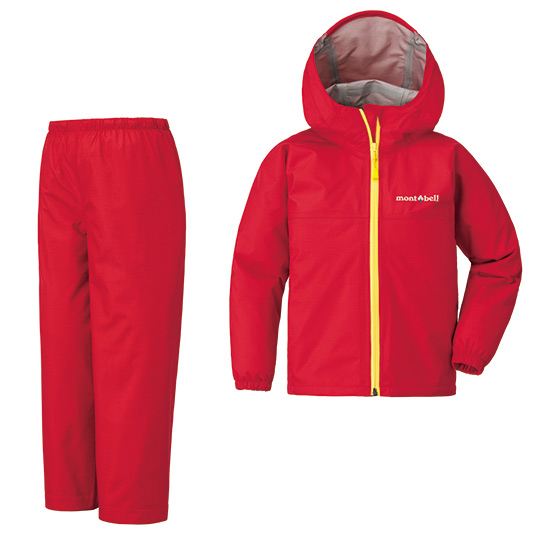 レイントレッカー Kid's 100-120 レッド