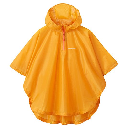 トレッキング レインポンチョ Kid's 95-125 イエロー
