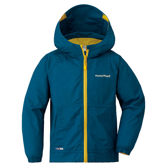 フエゴパーカ Kid's 100-130 ブルーグリーン