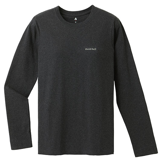 ペアスキンコットン ロングスリーブT Women's ダークグレー