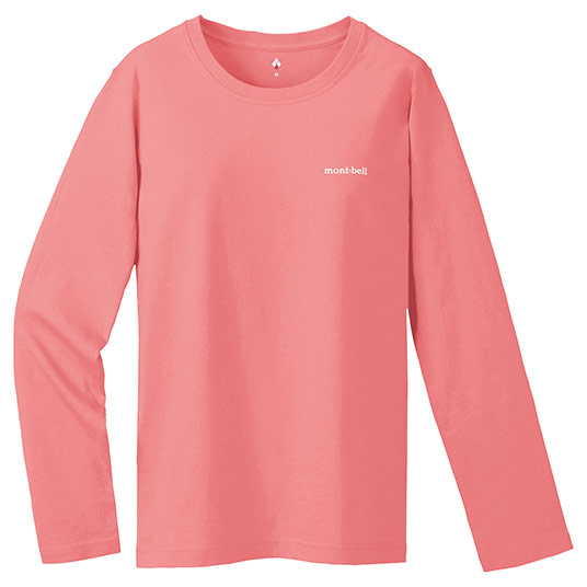 ペアスキンコットン ロングスリーブT Women's ライトピンク