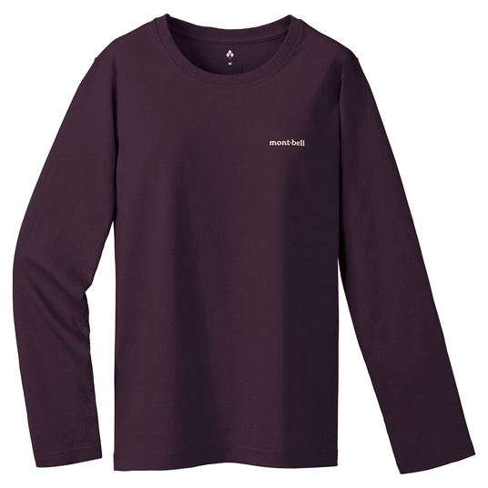 ペアスキンコットン ロングスリーブT Women's ポテントパープル
