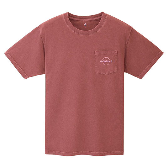 ウォッシュアウト コットンT Men's レッド