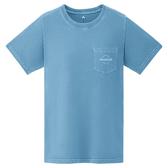 ウォッシュアウト コットンT Women's ライトブルー