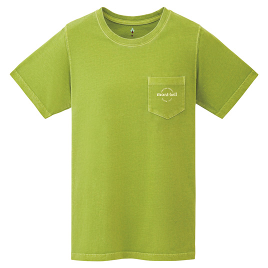 ウォッシュアウト コットンT Women's ライトグリーン