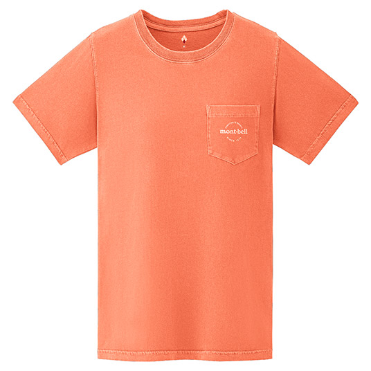 ウォッシュアウト コットンT Women's オレンジ