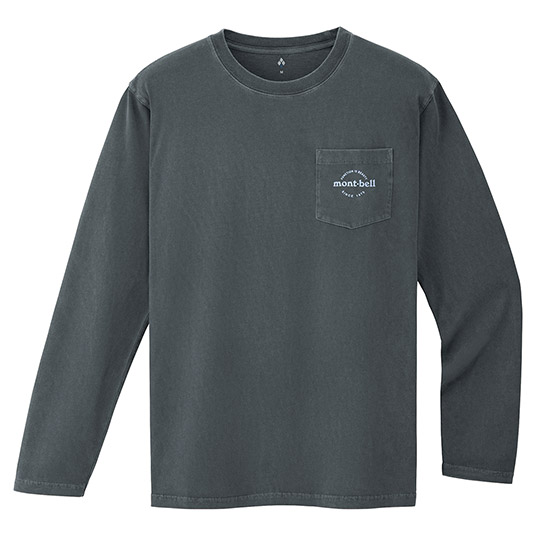 ウォッシュアウト コットン ロングスリーブT Men's ネイビー