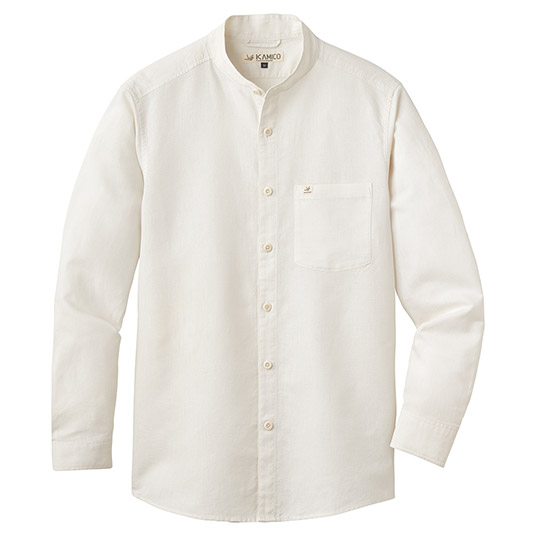 KAMICO スタンドカラーシャツ Men's ホワイト