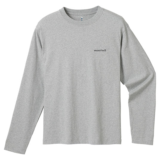 ペアスキンコットン ロングスリーブT Men's ライトグレー