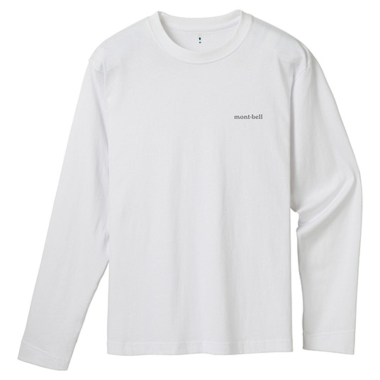ペアスキンコットン ロングスリーブT Men's ホワイト