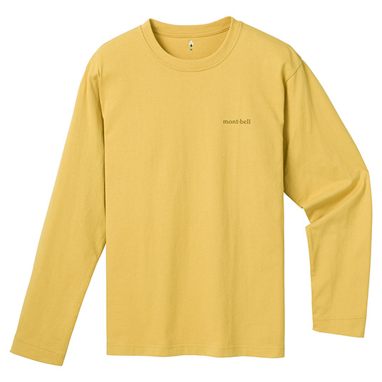 ペアスキンコットン ロングスリーブT Men's イエロー