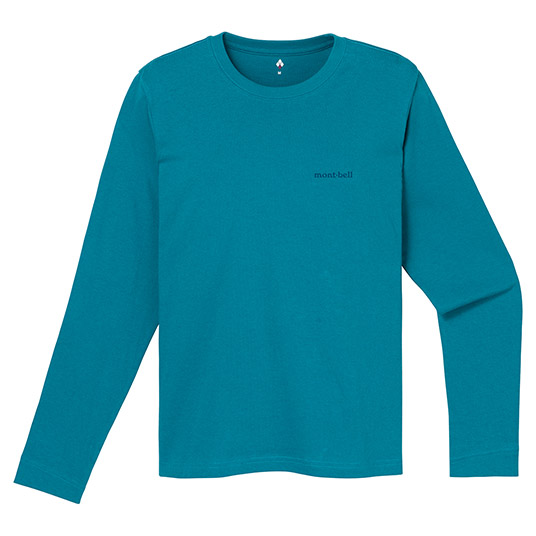 ペアスキンコットン ロングスリーブT Women's ターコイズ