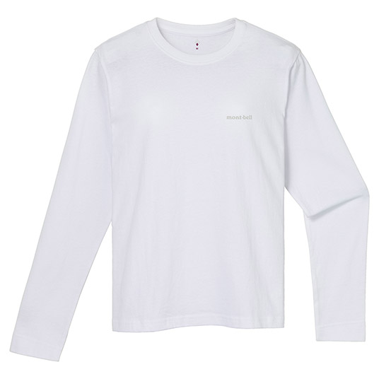 ペアスキンコットン ロングスリーブT Women's ホワイト