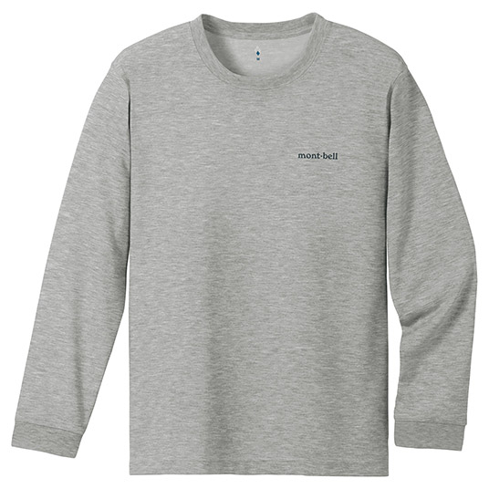 US WIC.ロングスリーブT Men's ヘザーチャコール