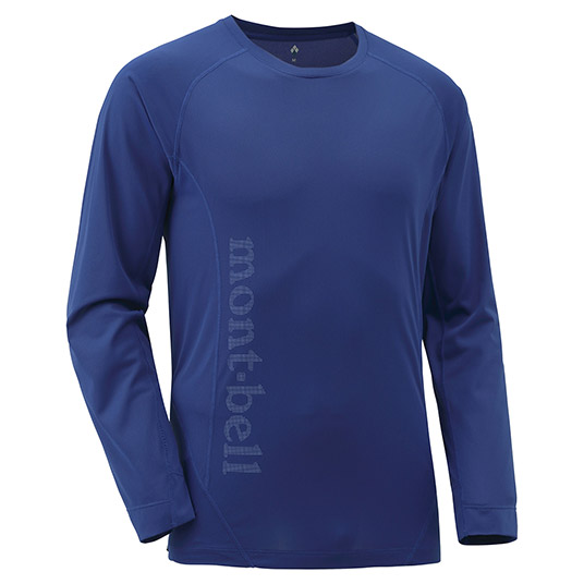 US クールライト ロングスリーブT Men's ロイヤルブルー