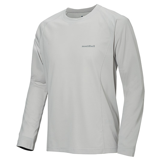US クール ロングスリーブT Men's ライトグレー