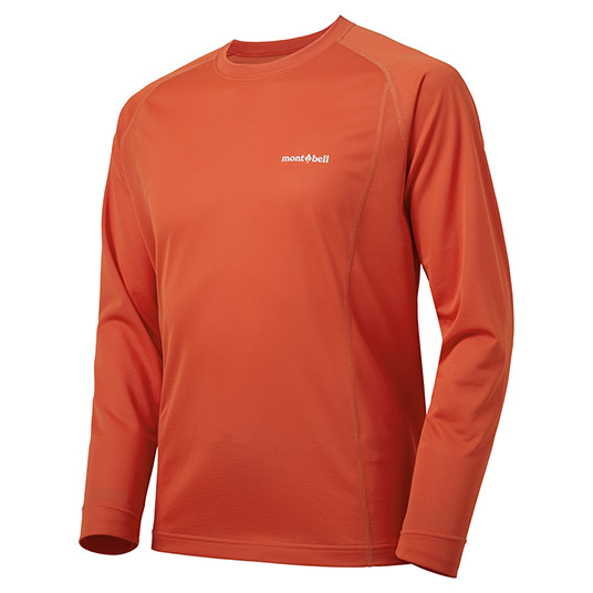 US クール ロングスリーブT Men's オレンジ25