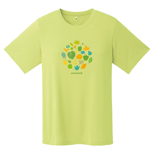 US WIC.T Women's 山の木の葉 イエロー