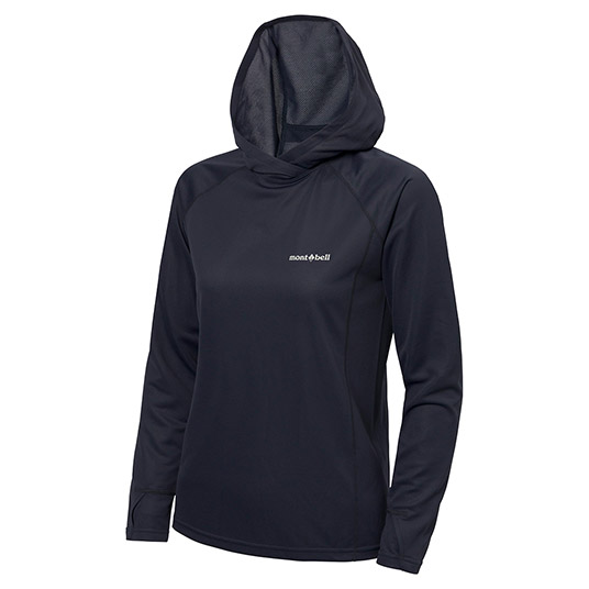 US クール フードシャツ Women's ネイビー