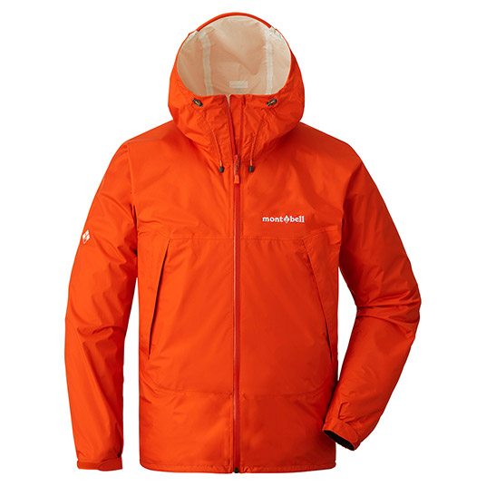 US レインハイカー ジャケット Men's オレンジレッド