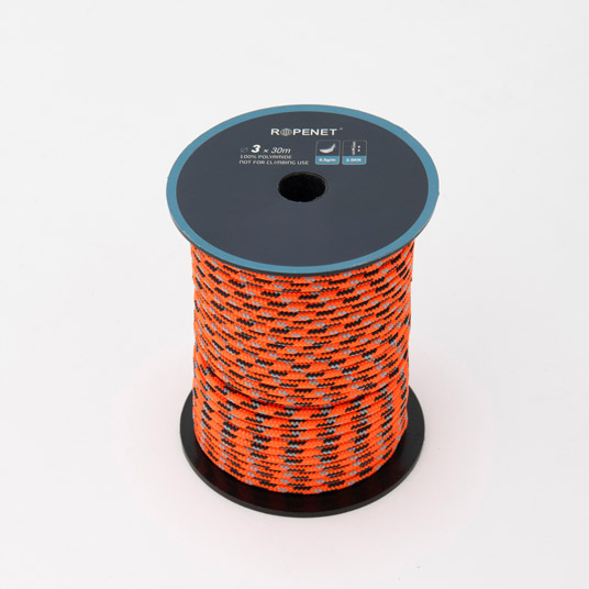 アクセサリーコード 3mm x 30m オレンジ