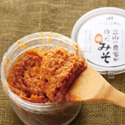 立山の農家が作ったみそ
