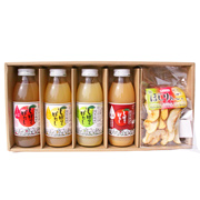 りんごまるごと　しぼりっぱなしりんごジュース＆ほしりんごセット