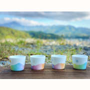 稜線フリーカップ -和やかの山から- 4個セット