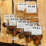 燻製セット（アナゴ2パック・ヒオウギ貝5パック）