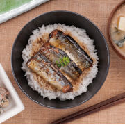 【箱買い】三陸食堂　さんま蒲焼き120ｇ×12P
