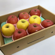 サンふじ×シナノゴールド 秀品 3kg（他商品との同時注文不可）【出荷時期：11月下旬より / 販売期間：12月15日頃まで】