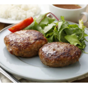 大畠精肉店の新十津川牛100%ハンバーグセット