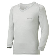 スーパーメリノウール M.W. Vネックシャツ Men's