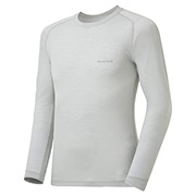 スーパーメリノウール L.W. ラウンドネックシャツ Men's