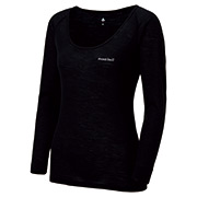 スーパーメリノウール L.W. Uネックシャツ Women's