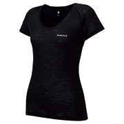 スーパーメリノウール L.W. UネックTシャツ Women's