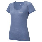 スーパーメリノウール L.W. UネックTシャツ Women's