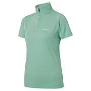 ウイックロン ZEO ショートスリーブ ジップシャツ Women's