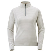 WIC.ボーダー ロングスリーブジップシャツ Women's