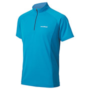 クール ショートスリーブジップシャツ Men's