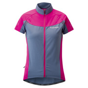 サイクール ショートスリーブジップシャツ Women's