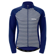 メリノウールプラス ボーダーサイクルジャージ Women's