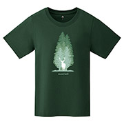 ペアスキンコットン T Women's 森と鹿