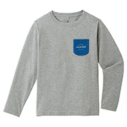 コットン ロングスリーブ ポケットT Kid's 130-160