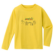 コットン ロングスリーブT Kid's 森の動物 100-120