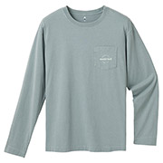 ウォッシュアウト コットン ロングスリーブT Men's